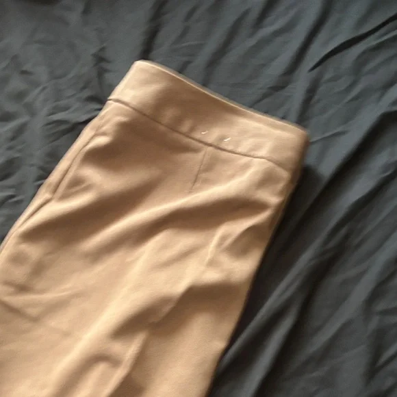 Worthington Tan Wide Leg Women's Pants - Picture 6 of 7